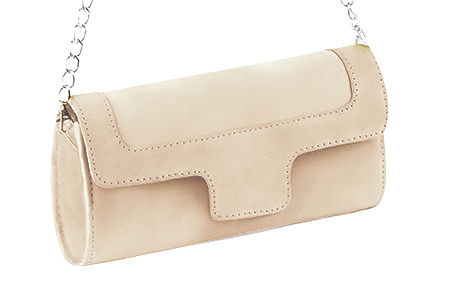 Handcrafted women's elegant clutch in premium champagne white leather. Perfect for weddings, ceremonies, and parties.  
                Choose from our luxurious collections of leather and fabric to perfectly match your clutches to your outfits.